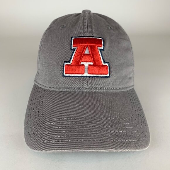 Arizona Wildcats NCAA Retro Gray Legacy Relaxed Fit Strapback Adjustable Hat - Picture 2 of 5